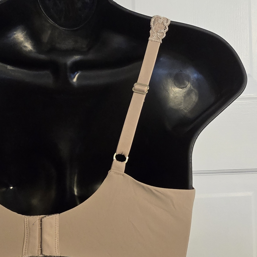 Natori Beige Lace Strap Bra Clean ! 34D - Picture 5 of 5